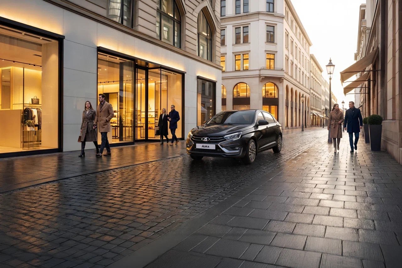 LADA AURA 2026 МОДЕЛЬНОГО ГОДА ВЫХОДИТ В ПРОДАЖУ