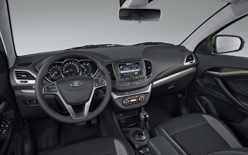Обзор LADA Vesta седан: фотографии интерьера и экстерьера авто